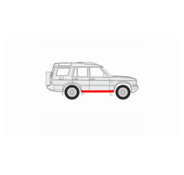 LAND ROVER DISCOVERY I, II THRESHOLD/THRESHOLD REPAIR