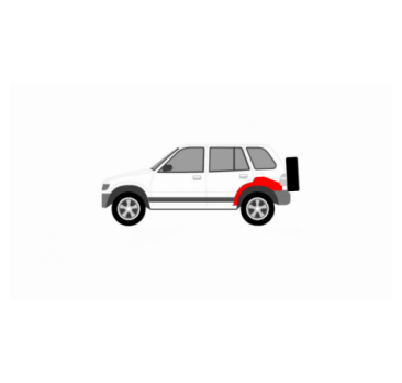 KIA SPORTAGE 94-03 HÁTSÓ SÁRVÉDŐ BORÍTÁS JOBB OLDAL