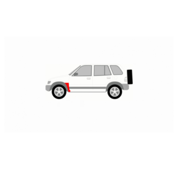 KIA SPORTAGE 94-03 FENDER REPAIR COVER LEFT