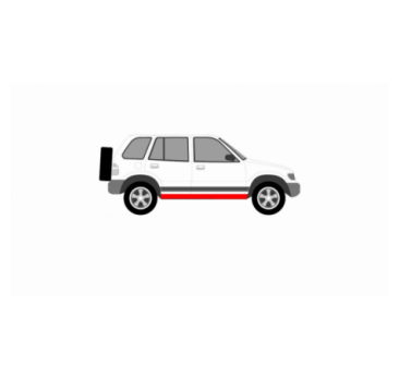 PRAH / KRYT PRAHOVÉHO DOSKA KIA SPORTAGE 94-03