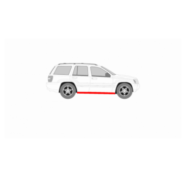 THRESHOLD / THRESHOLD REPAIR JEEP GRAND CHEROKEE WJ/WG 98-04