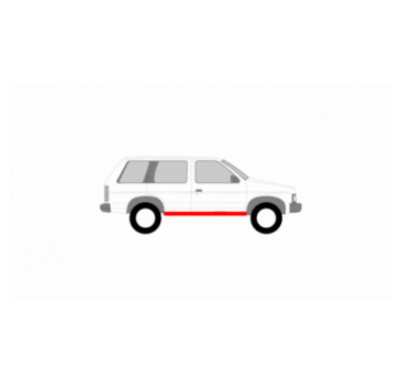 KIT REPARAȚIE PRAG / TRASEURĂ NISSAN TERRANO 1 86-96