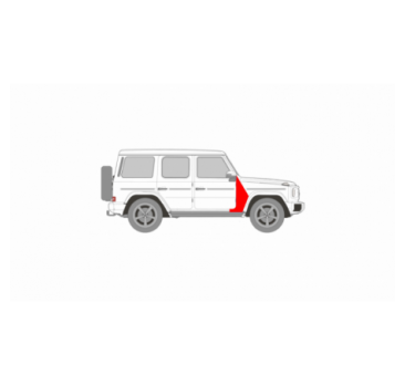 MERCEDES G-KLASSE 79- PRAVÝ PREDNÝ BLATNÍK