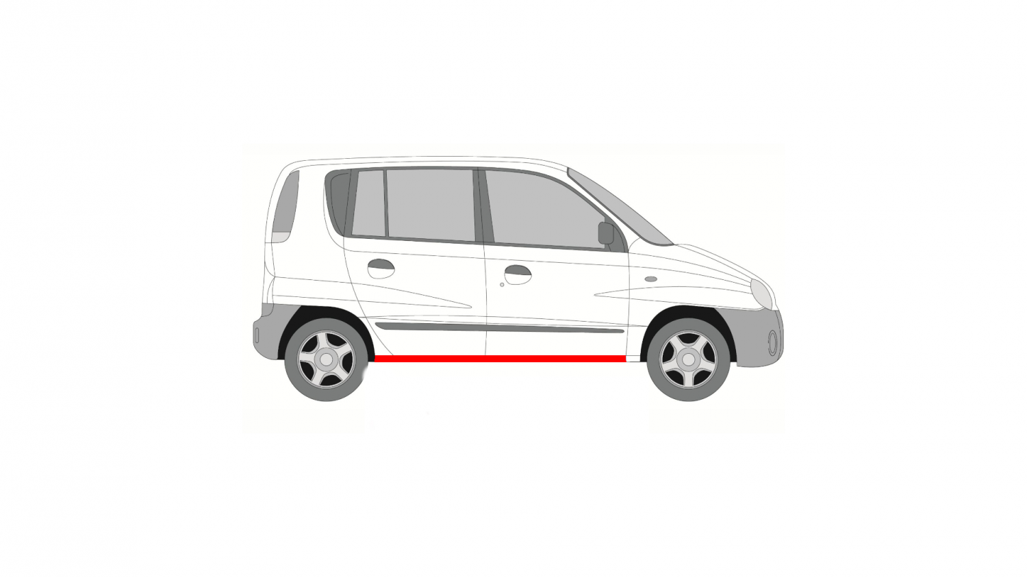 OPRAVA PRAHOV / PRAHOV HYUNDAI ATOS 97-02