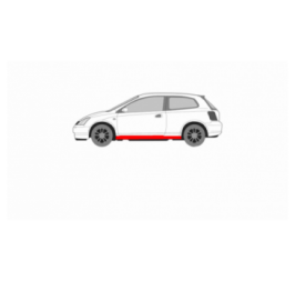 OPRAVA PRAVÝCH DVERÍ HONDA CIVIC 01-05 3D