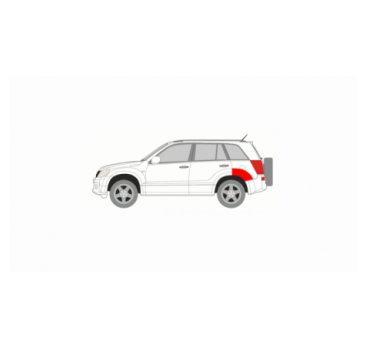 SUZUKI GRAND VITARA 05- OPRAVNÁ SADA ĽAVÉHO BLATNÍKA