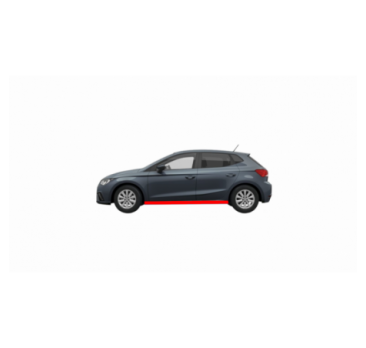 SEAT IBIZA 08-12, 12- OPRAVA PRAVÉHO PRAHOVÉHO NÁRAZNÍKA