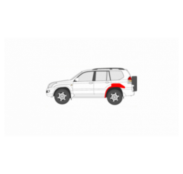 TOYOTA LAND CRUISER 03-10 J120 JOBB HÁTSÓ SÁRVÉDŐ