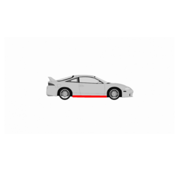 REPARAȚIE PRAG MITSUBISHI ECLIPSE II 95-00