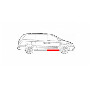 CHRYSLER VOYAGER 00-08 ELSŐ KÜSZÖB JAVÍTÓBURKOLAT