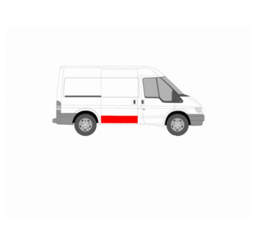 FORD TRANSIT 00-13 ČIAPKA POSUVNÝCH DVERÍ