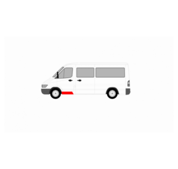 VOLKSWAGEN LT 96-05 FÜLKE FELÉPŐ KÉSZLET BAL OLDAL