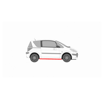 PEUGEOT 1007 05-07 THRESHOLD REPAIR
