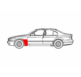 BMW 5 (E39) FRONT FENDER REPAIR KIT LEFT