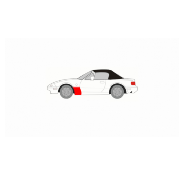 OPRAVNÁ SADA PRAVÉHO PREDNÉHO BLATNÍKA MAZDA MX-5 89-98