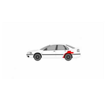 VOLVO S40/V40 95-03 BAL HÁTSÓ SÁRVÉDŐ JAVÍTÁS