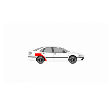 OPRAVA PRAVÉHO ZADNÉHO BLATNÍKA PRE VOLVO S40/V40 95-03
