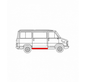 REPARAȚII PRAG FIAT DUCATO 81-94