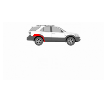 OPRAVA PRAVÉHO ZADNÉHO BLATNÍKA KIA SORENTO 02-09