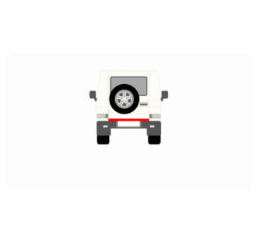 MERCEDES BENZ G-KLASSE 79- REAR STRIP