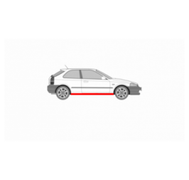 OPRAVA DVERÍ HONDA CIVIC 99-01