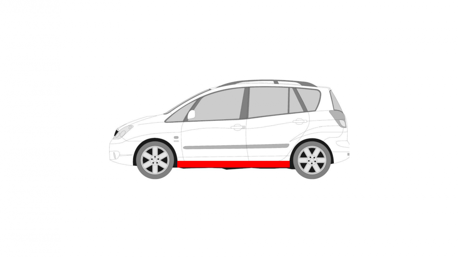 TOYOTA COROLLA VERSO 01-04 JOBB OLDALI JAVÍTÓKÉSZLET TOYOTA COROLLA VERSO 01-04 JOBB OLDALI JAVÍTÓKÉSZLET