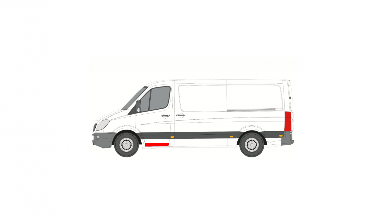 VOLKSWAGEN CRAFTER 05-17 DOOR THRESHOLD FRONT LEFT VOLKSWAGEN CRAFTER 05-17 DOOR THRESHOLD FRONT LEFT