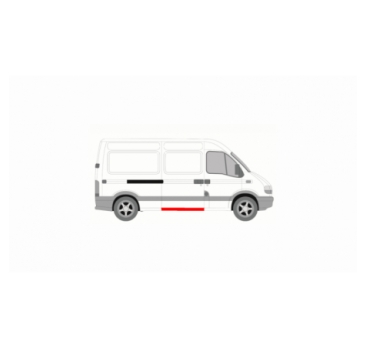 DOOR SILL REMOVABLE RENAULT MASTER 98-10