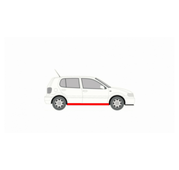 OPRAVNÝ KRYT PRAHOV VW POLO 99-01 PO FACELIFTE