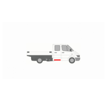 MERCEDES SPRINTER 95-06 ZÁCHRANNÉ PLATNÉ DVERE