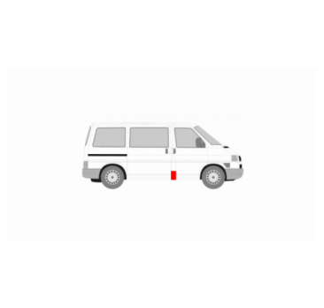 KRYT STĹPIKA KABÍNY PRE VOLKSWAGEN TRANSPORTER T4