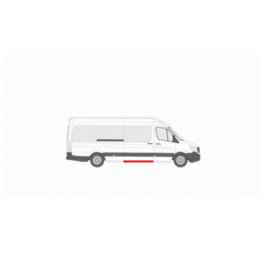 POSUVNÉ PRAHY DVERÍ MERCEDES SPRINTER 06-13