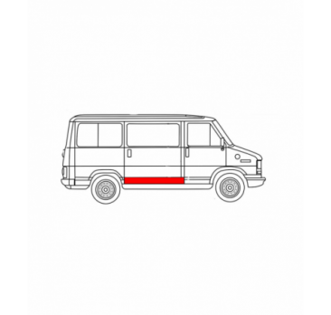 FIAT DUCATO 81-94 SLIDING DOOR COVER