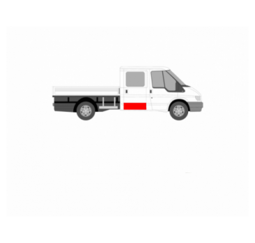 ORNAMENT UȘĂ CABINĂ SPATE FORD TRANSIT 00-13