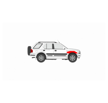 OPEL FRONTERA 98-03 FRONT RIGHT UPPER FENDER