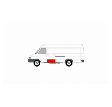 ĽAVÝ BOČNÝ KRYT IVECO DAILY 78-99