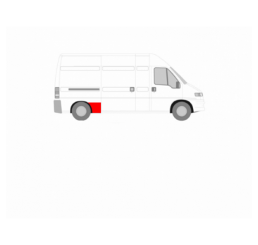 FIAT DUCATO 94-06 REAR RIGHT FENDER REPAIR