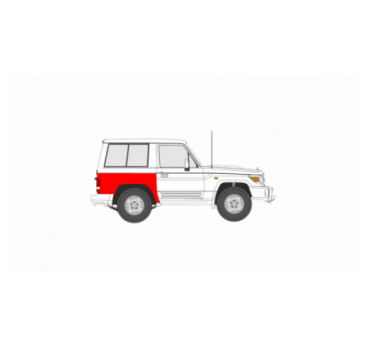 TOYOTA LAND CRUISER FJ 80 90-96 BAL HÁTSÓ SÁRVÉDŐ