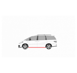 OPRAVA PRAVÉHO PRAHOVÉHO NÁRAZNÍKA TOYOTA PREVIA 00-05
