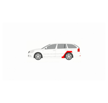 SKODA OCTAVIA II 04-13 BAL HÁTSÓ SÁRVÉDŐ