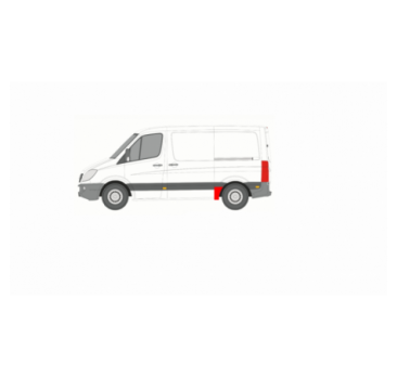 MERCEDES SPRINTER 06-18 ĽAVÝ ZADNÝ BLATNÍK