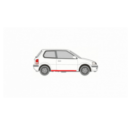 Bal/jobb oldali küszöb javítókészlet, alsó rész, HONDA LOGO 96-02