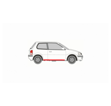 Left/right door sill repair kit, lower part, HONDA LOGO 96-02