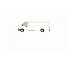 BOČNÝ KRYT NÍZKY 150 CM VOLKSWAGEN LT 96-05 / MERCEDES SPRINTER 95-06