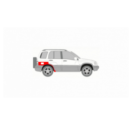 SUZUKI GRAND VITARA 97-05 HÁTSÓ SÁRVÉDŐ JAVÍTÓKÉSZLET LÖKHÁRÍTÓ ALATT JOBB OLDAL