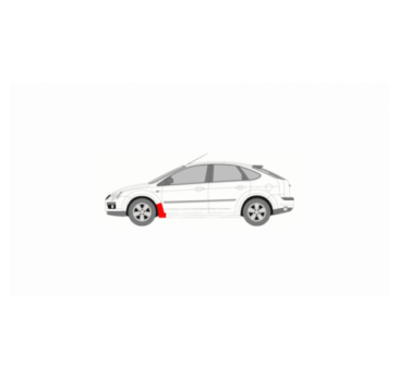 FORD FOCUS 04-11 FRONT RIGHT FENDER REPAIR KIT