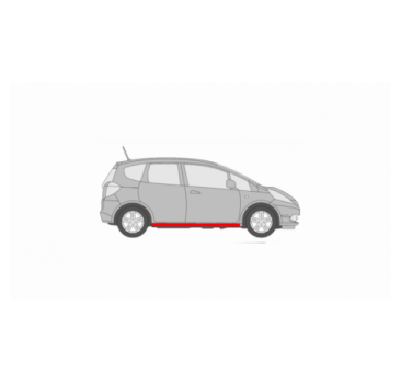 Door sill repair kit HONDA JAZZ 08-15 Fitting position: Left/Right