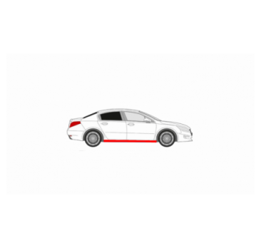 Opravný panel prahu dverí ľavý/pravý, spodná časť, PEUGEOT 508 10-18