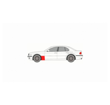 BMW 7 (E38) 94-01 FRONT FENDER REPAIR KIT RIGHT