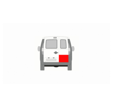 FIAT DOBLO 01-10 REAR RIGHT DOOR TRIM REPAIR KIT